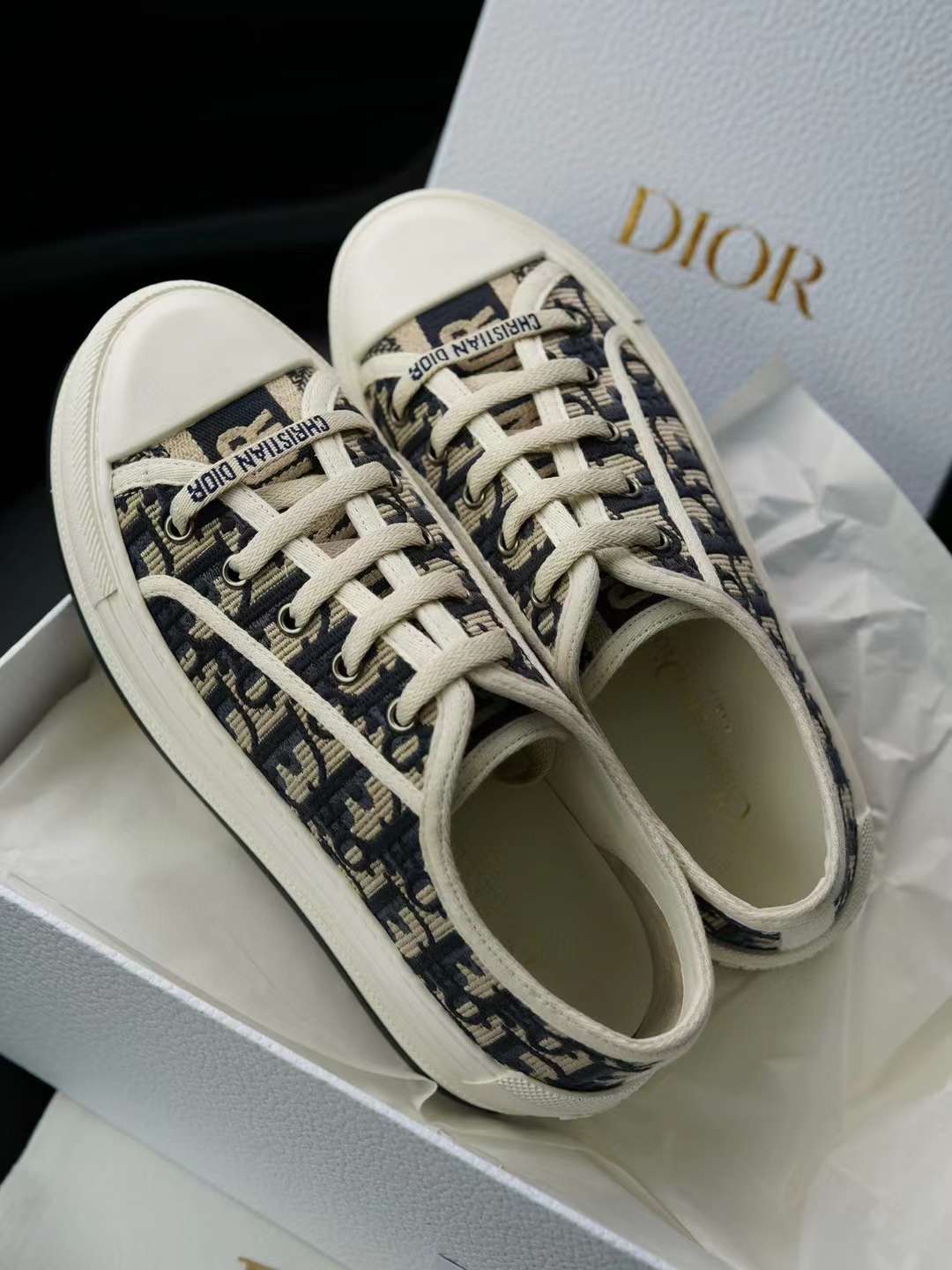 Dior NEW Walkn Embroidered sneakers view 8