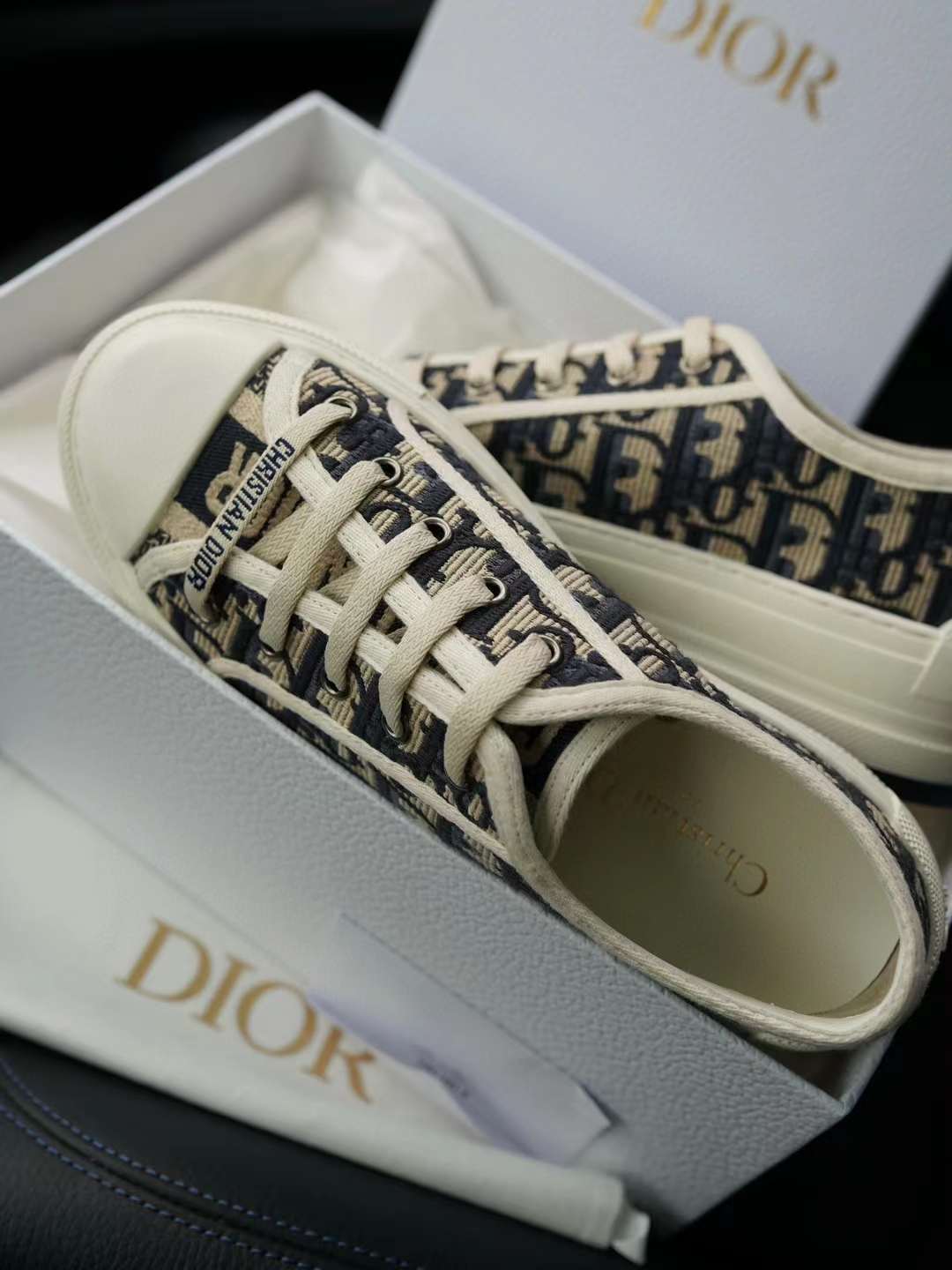 Dior NEW Walkn Embroidered sneakers view 9