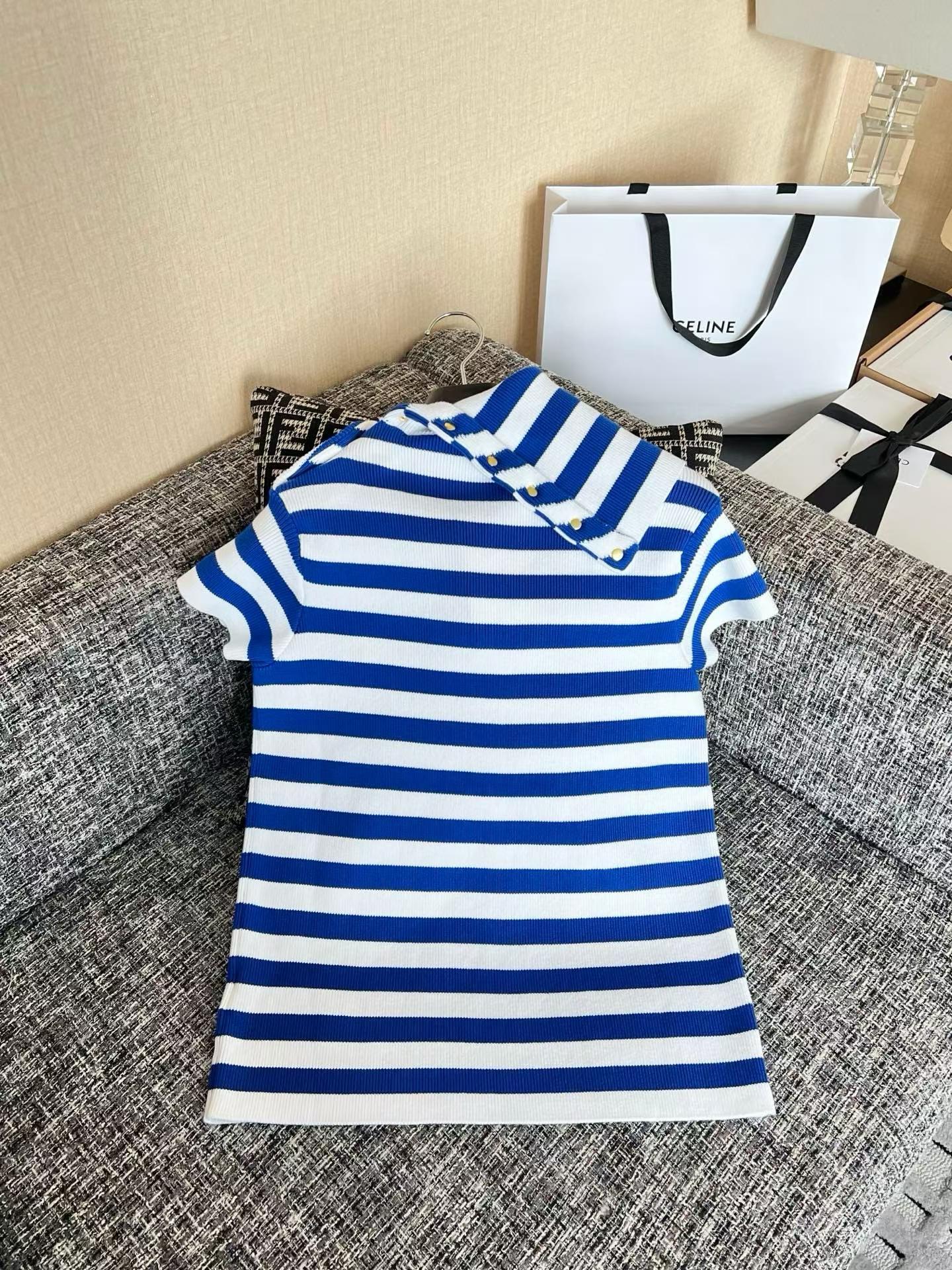 Celine Knitted short-sleeved shirt view 9