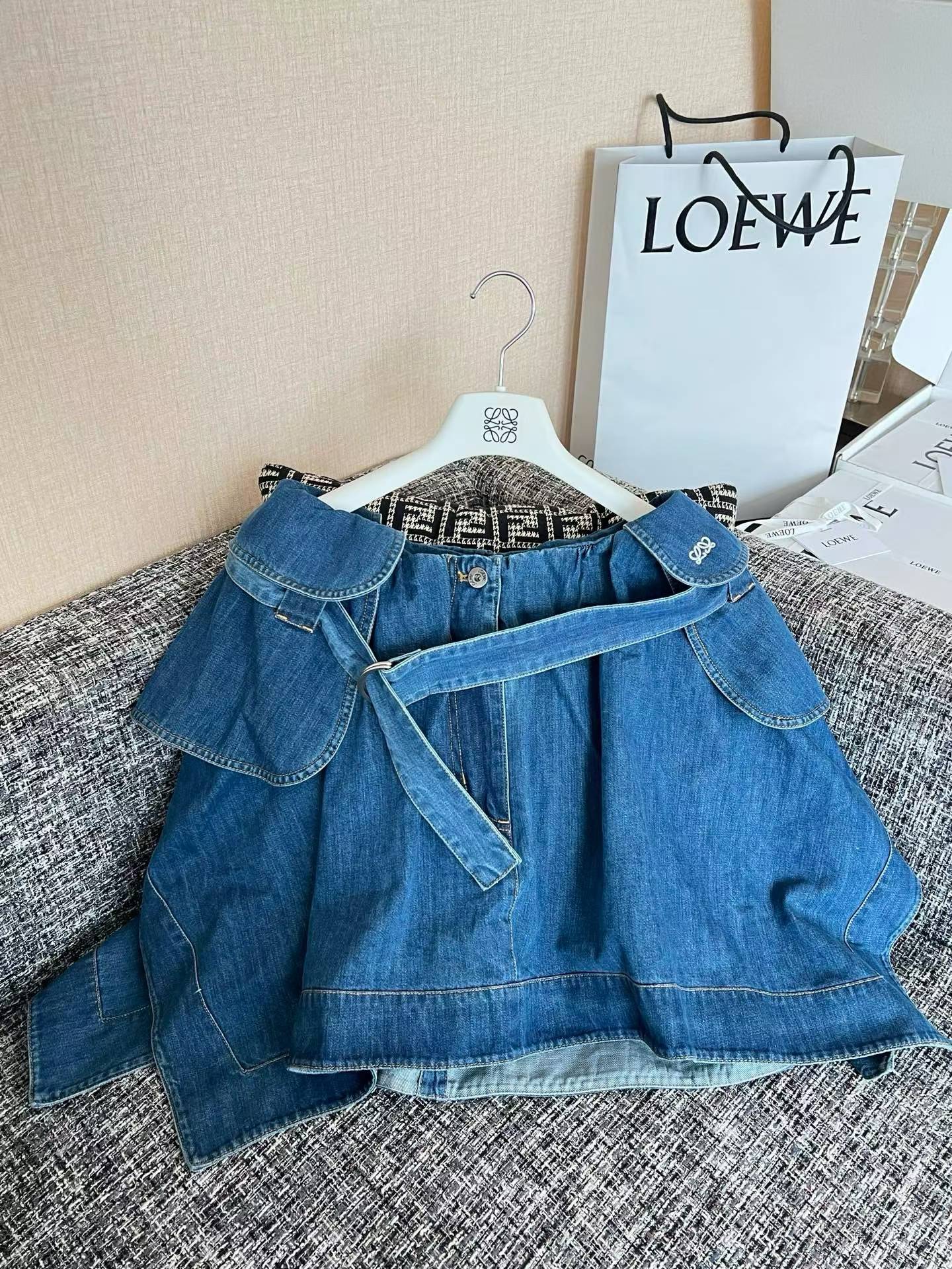 Loewe Short skirt view 2