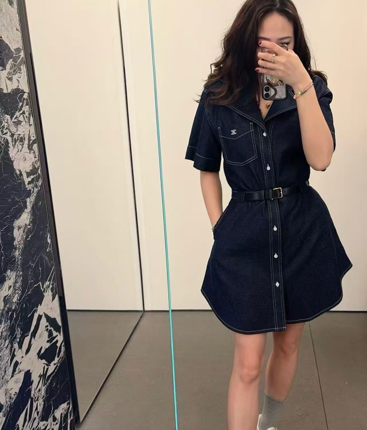 Celine Cowboy dress view 1