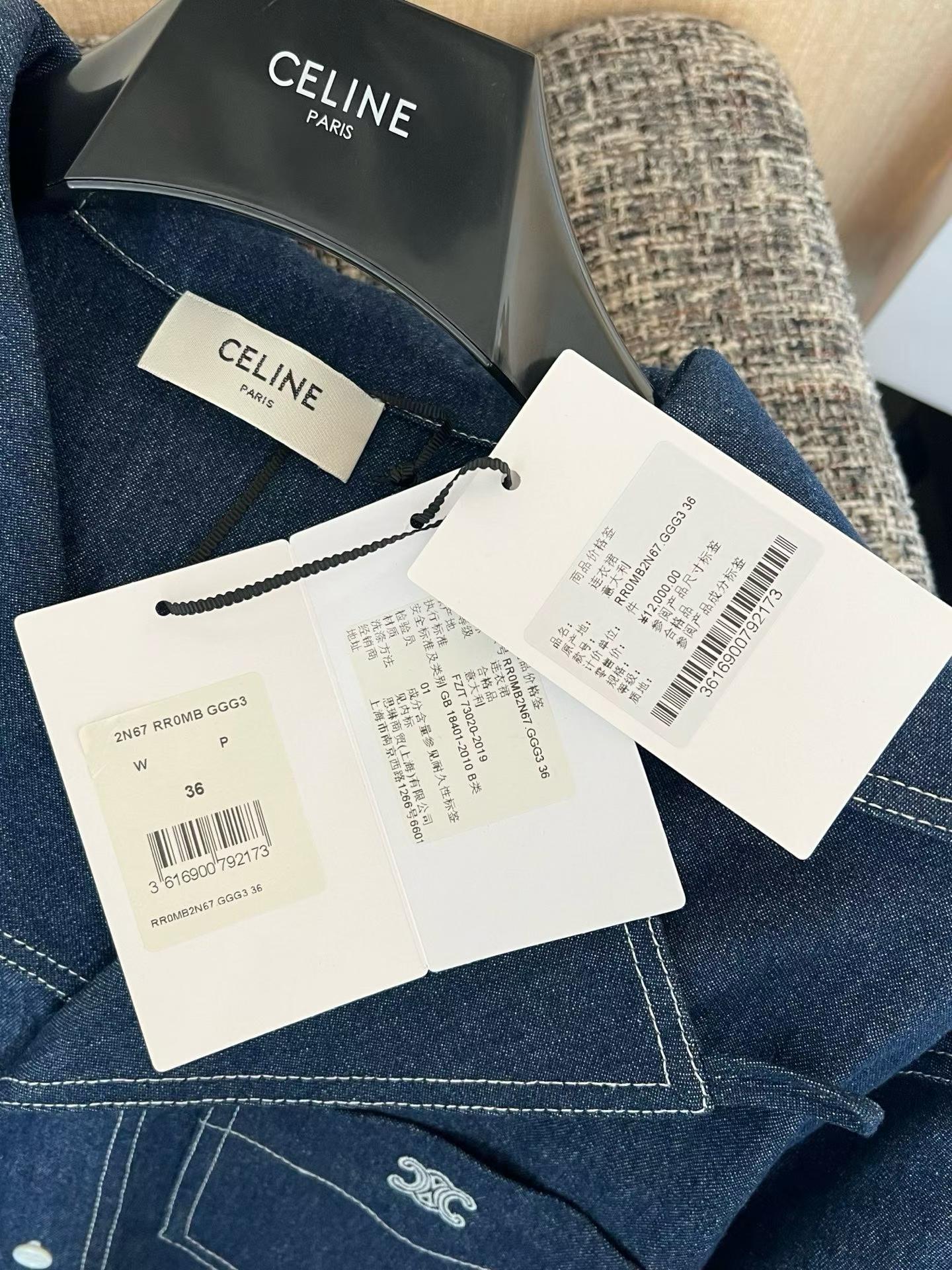 Celine Cowboy dress view 8