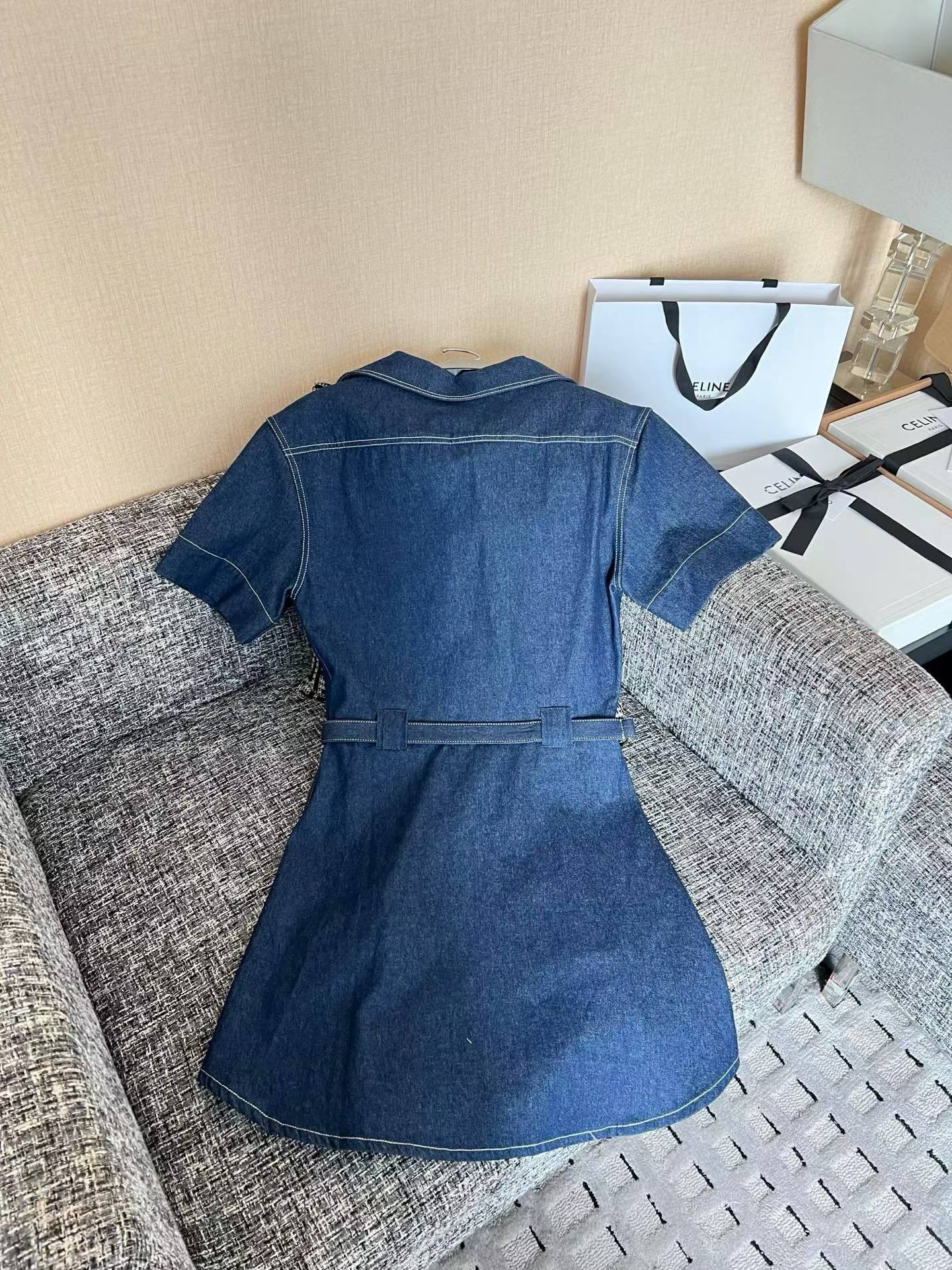 Celine Cowboy dress view 9