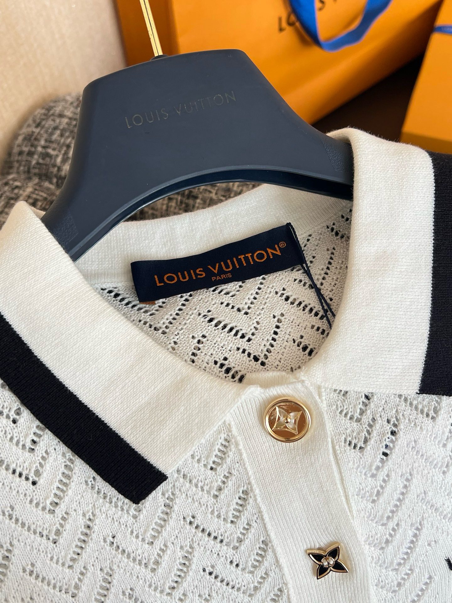 Louis Vuitton 26 Knitted Polo short-sleeved shirt view 5