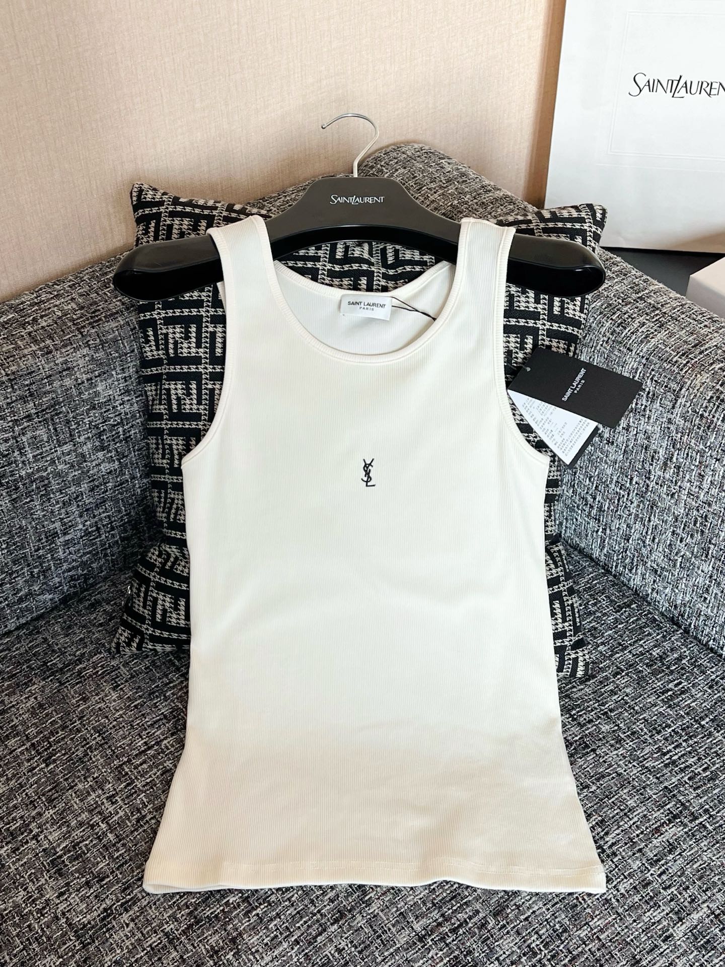 Saint Laurent Vest view 2