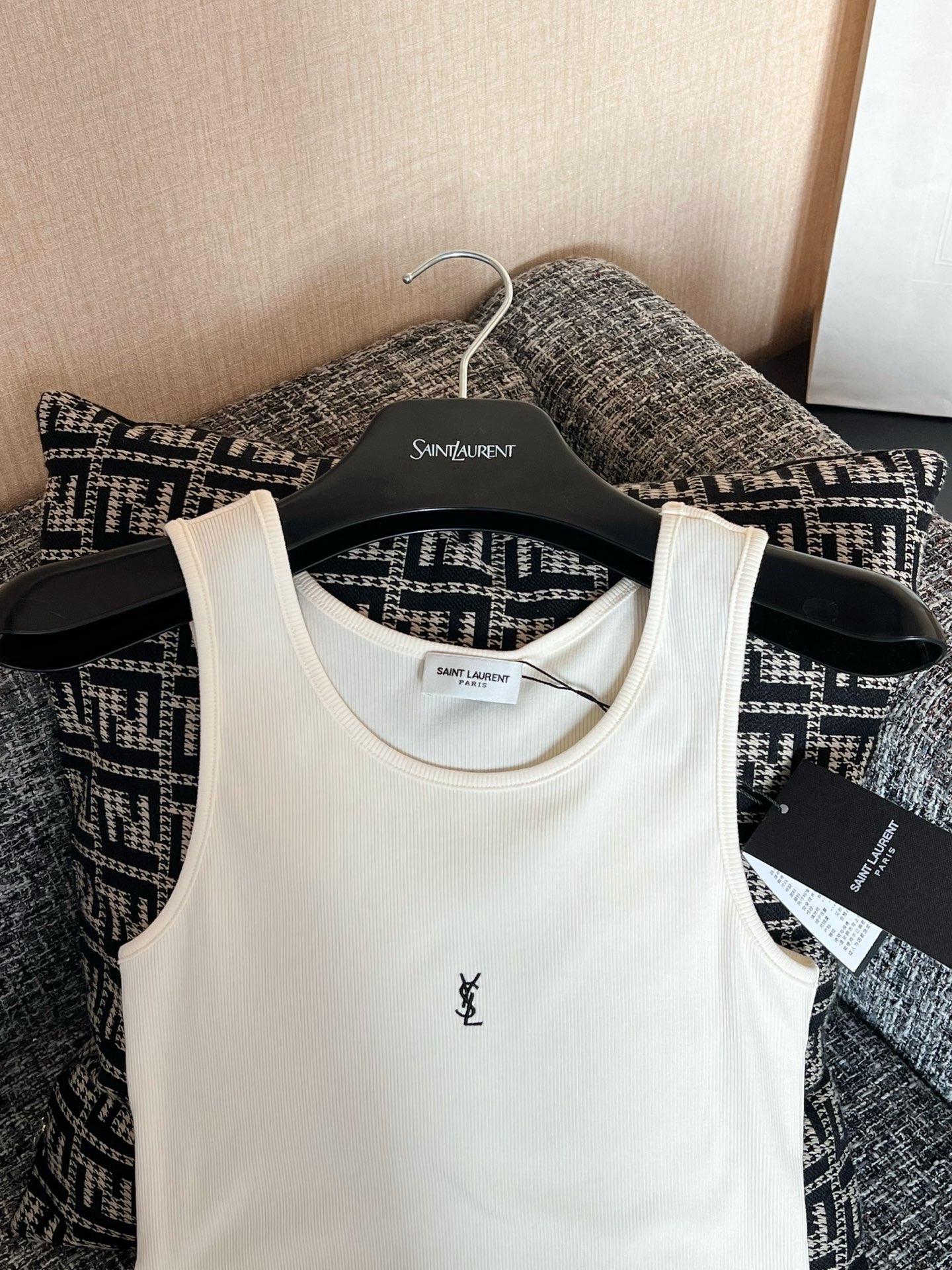 Saint Laurent Vest view 3