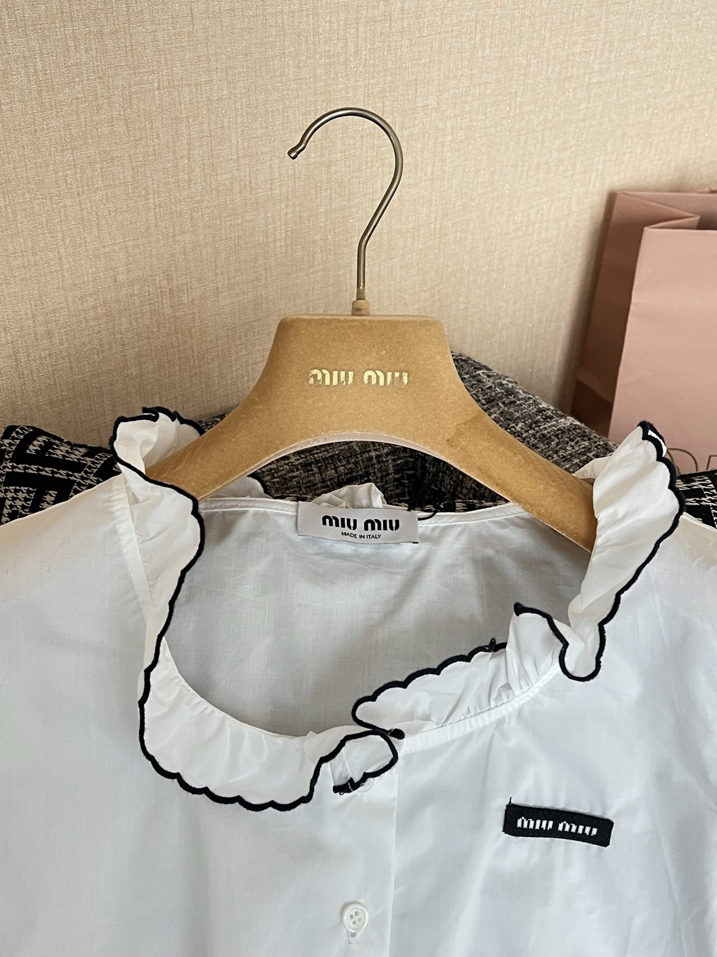 Miu Miu Short-sleeved shirt view 3