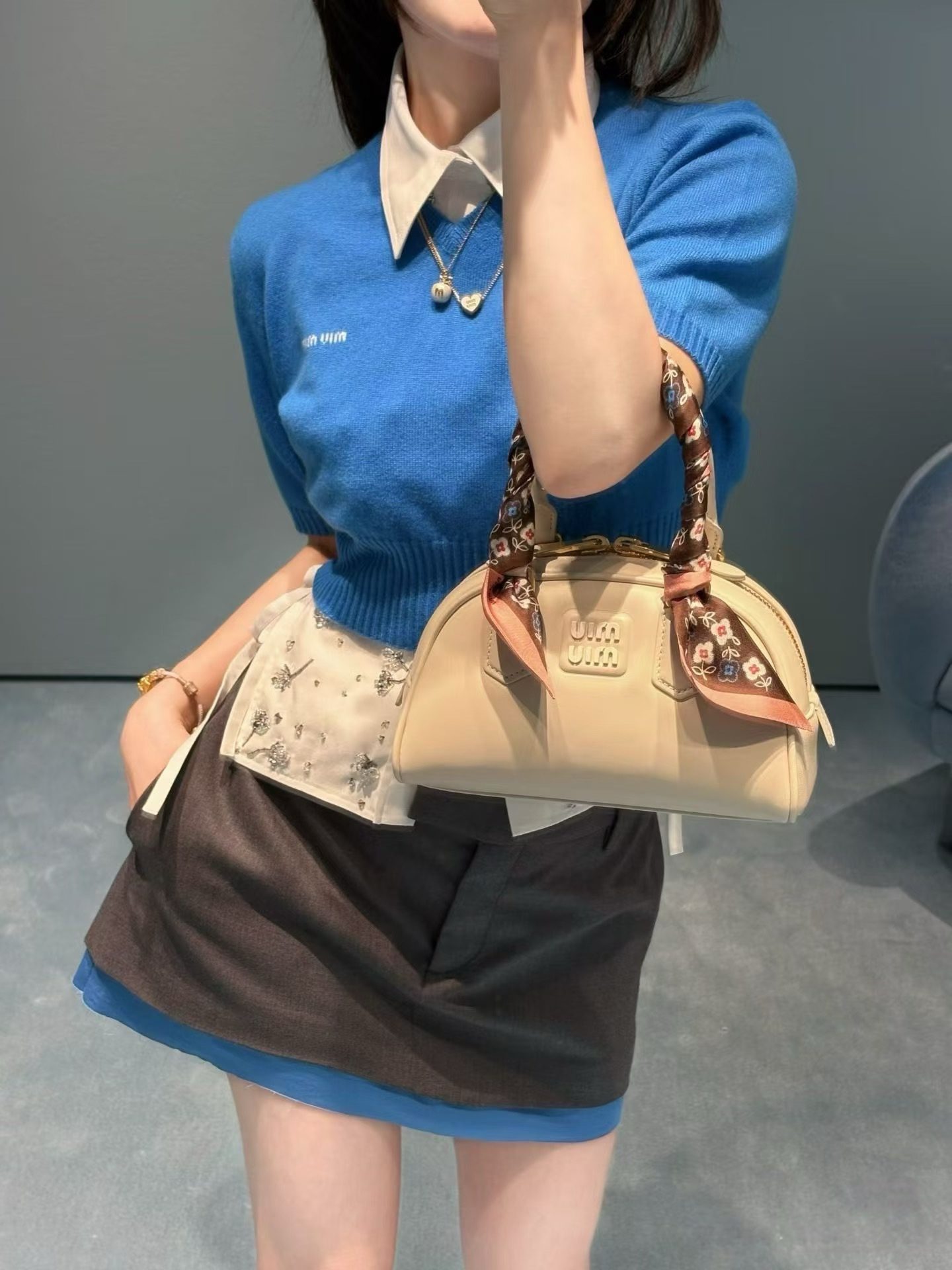 Miu Miu Short sleeve knitwear view 1