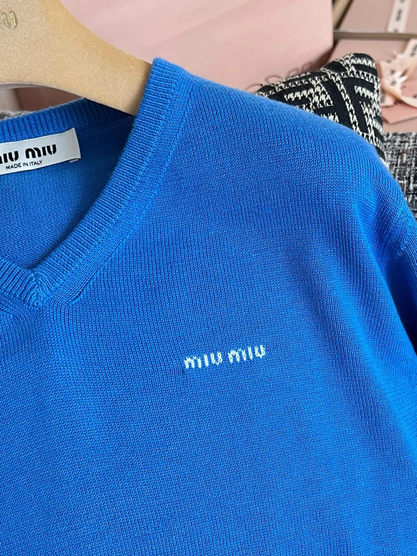 Miu Miu Short sleeve knitwear view 4