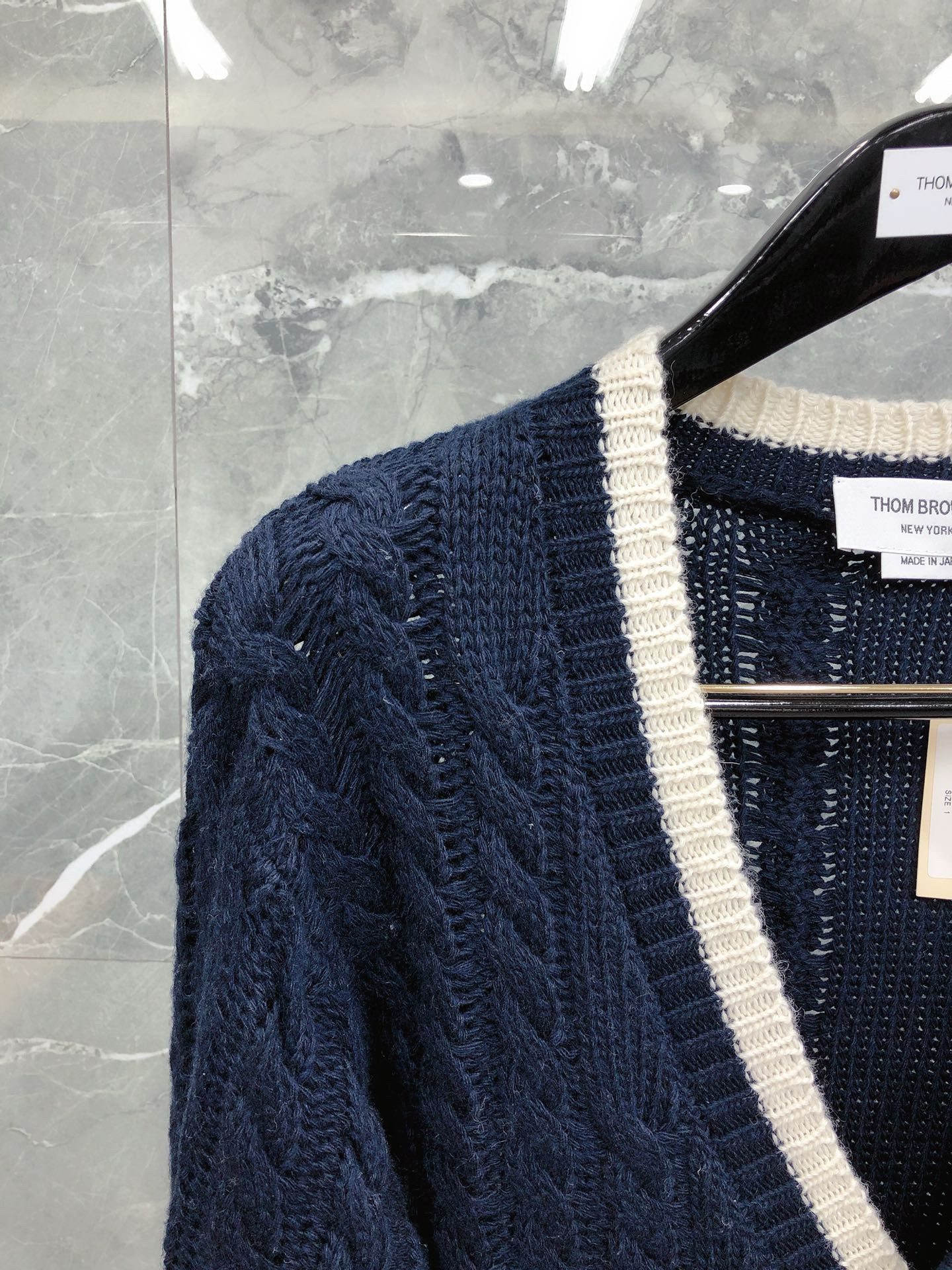 Thom Browne Knitted cardigan view 12