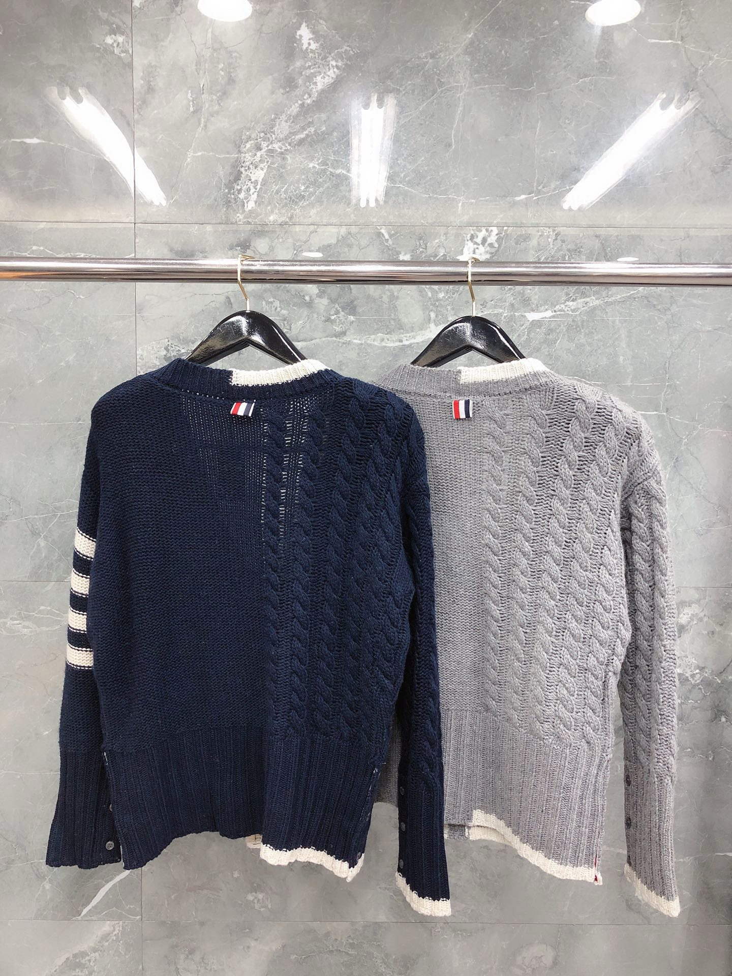 Thom Browne Knitted cardigan view 17