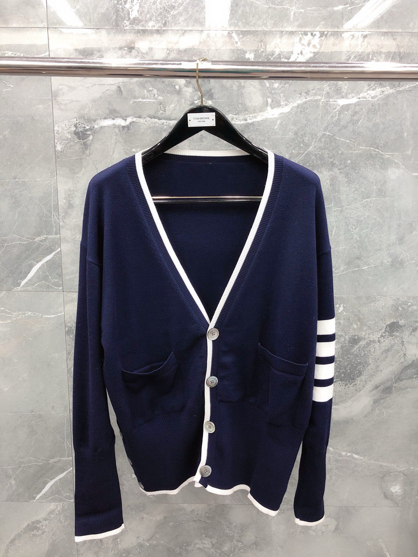 Thom Browne Knitted cardigan view 16