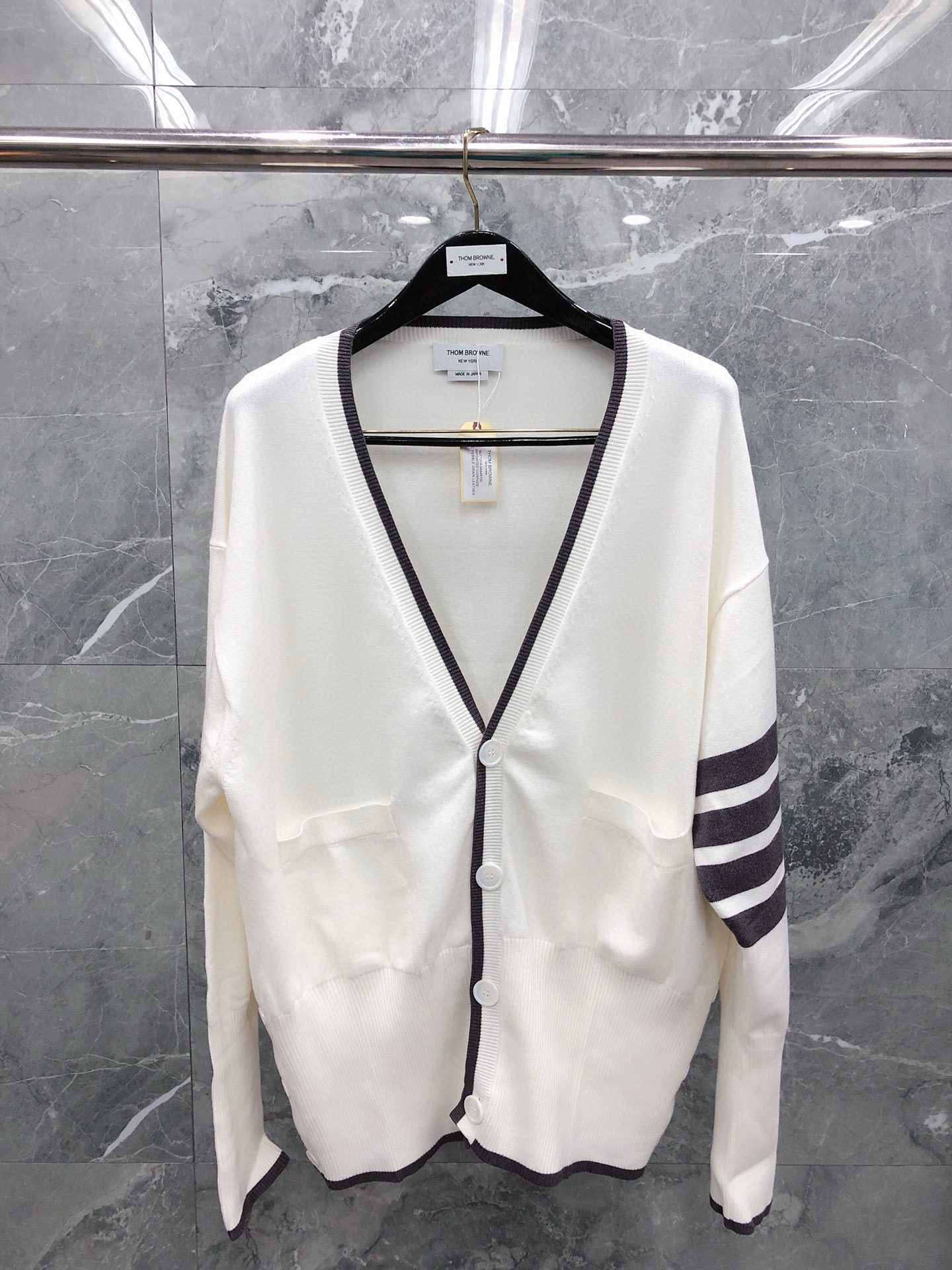 Thom Browne Knitted cardigan view 2
