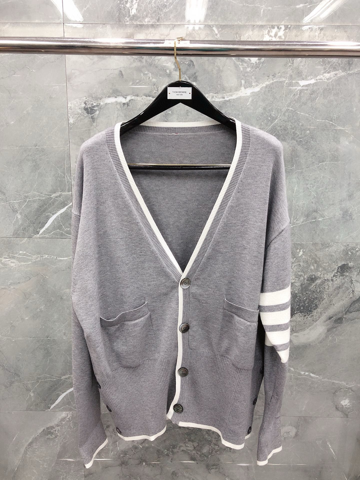 Thom Browne Knitted cardigan view 9