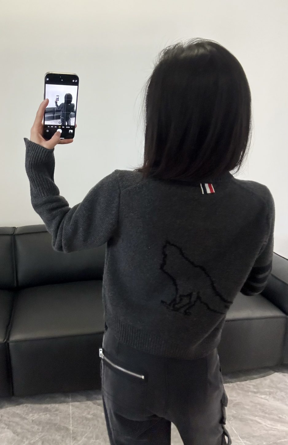 Thom Browne 24SS knitted cardigan view 10