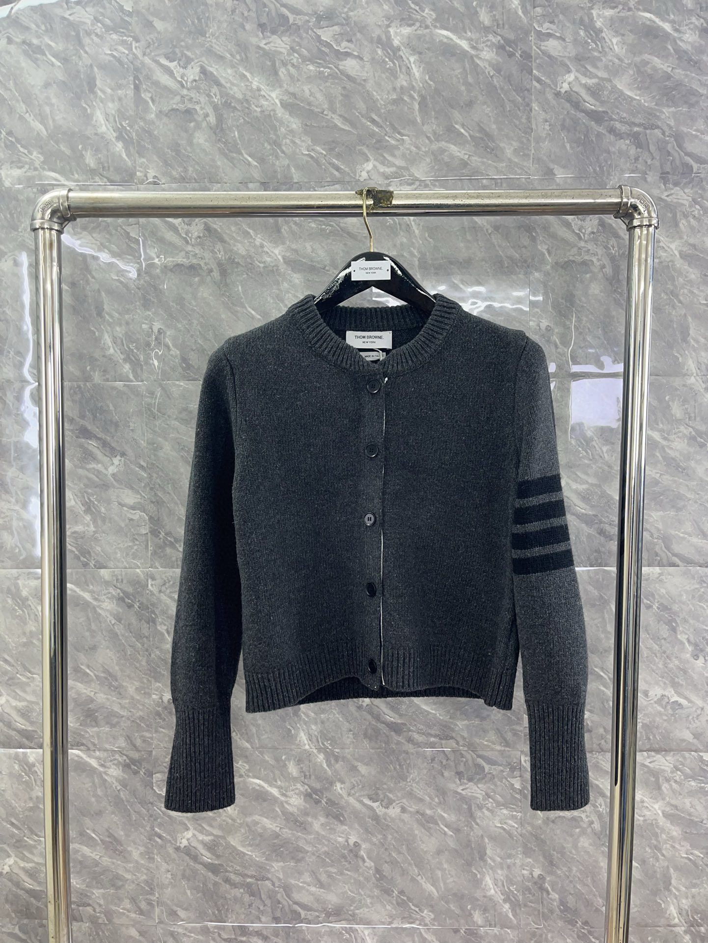 Thom Browne 24SS knitted cardigan view 2