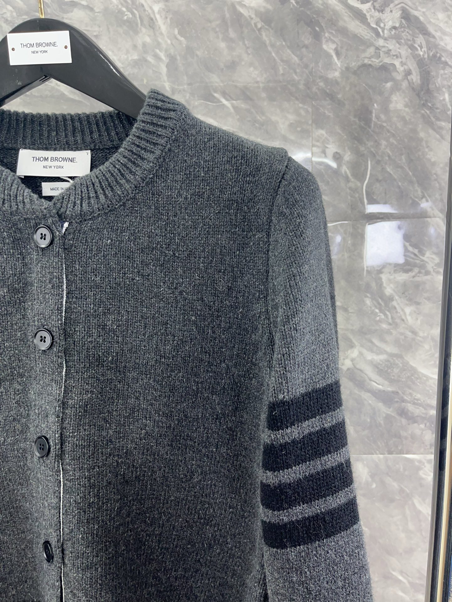 Thom Browne 24SS knitted cardigan view 4