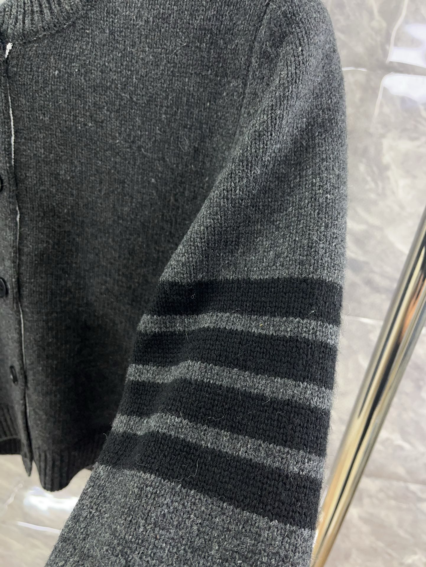 Thom Browne 24SS knitted cardigan view 6
