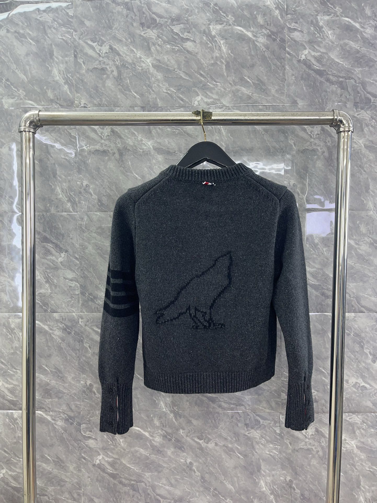Thom Browne 24SS knitted cardigan view 8