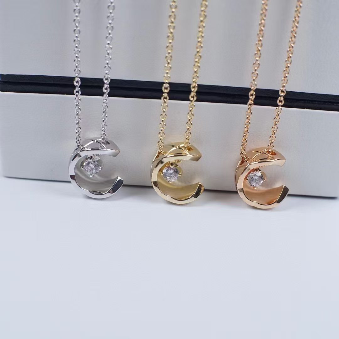 Chanel COCO Ice moon necklace view 2