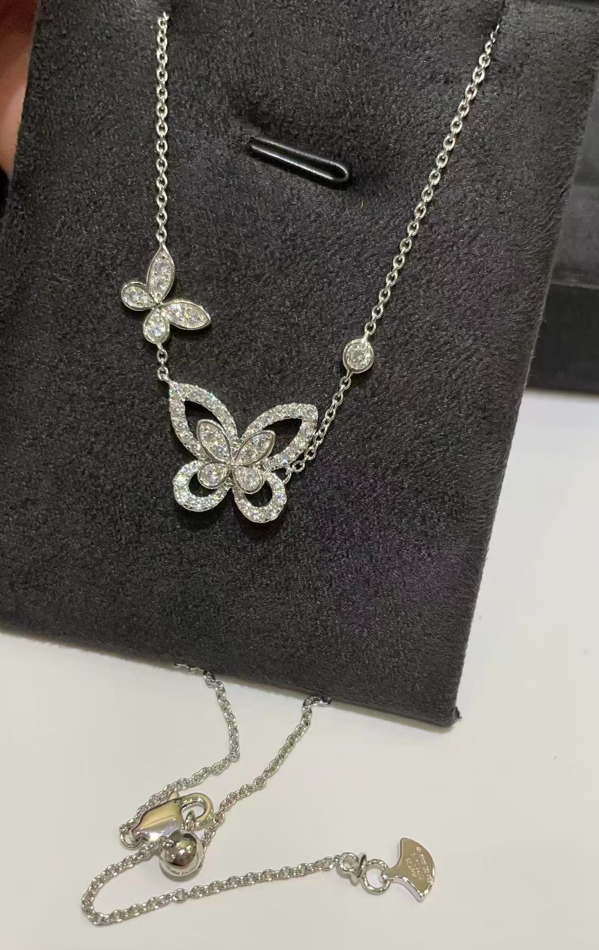 Graff Butterfly necklace view 7