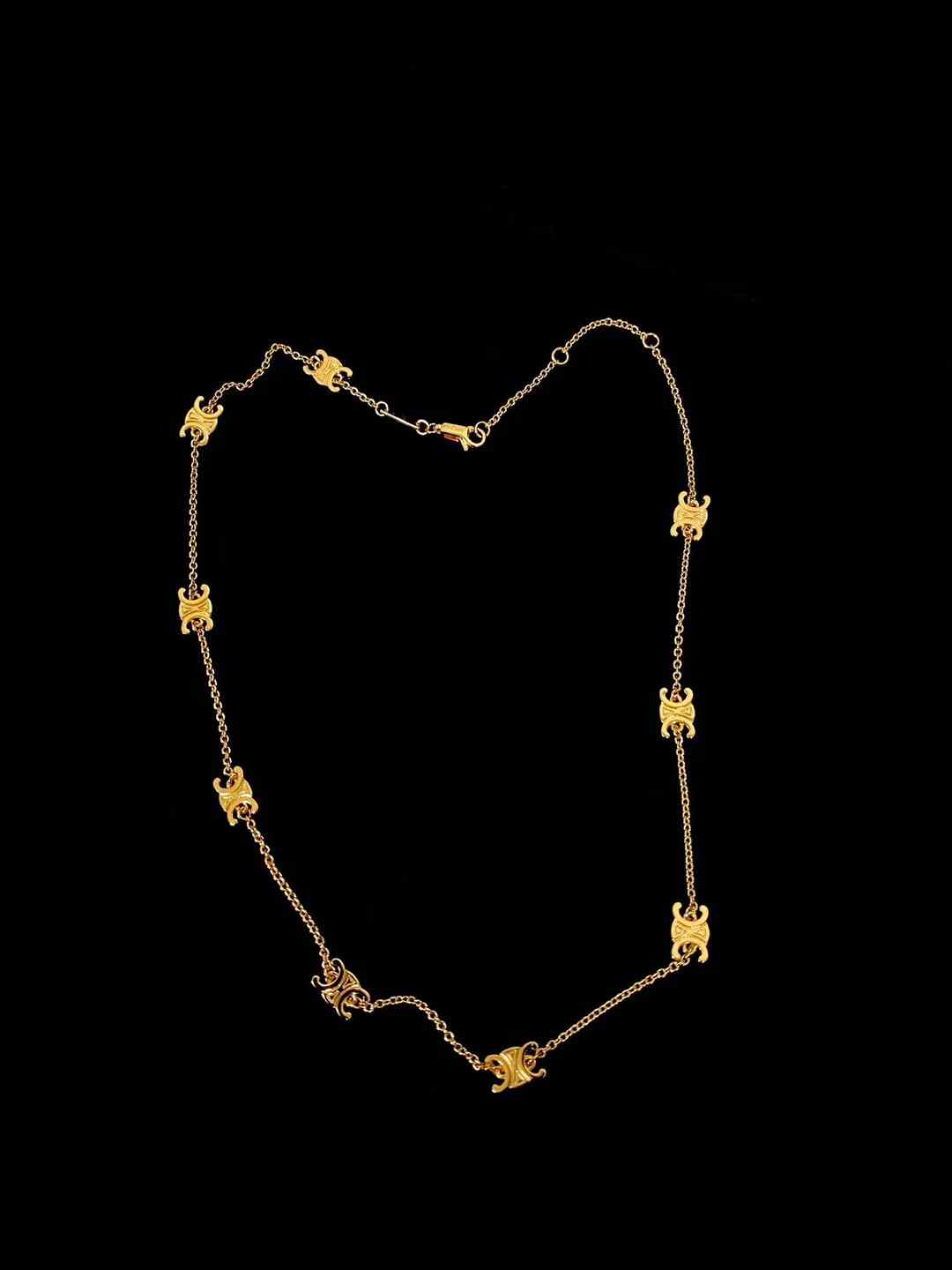 Celine TRIOMPHE MINI Necklace view 2