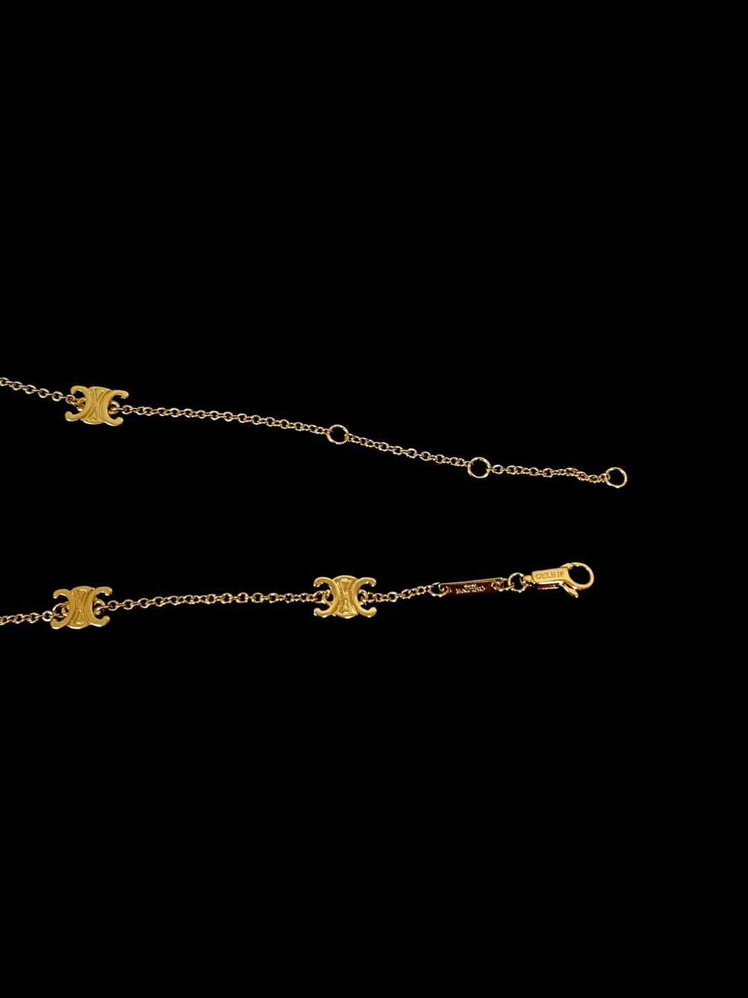 Celine TRIOMPHE MINI Necklace view 3