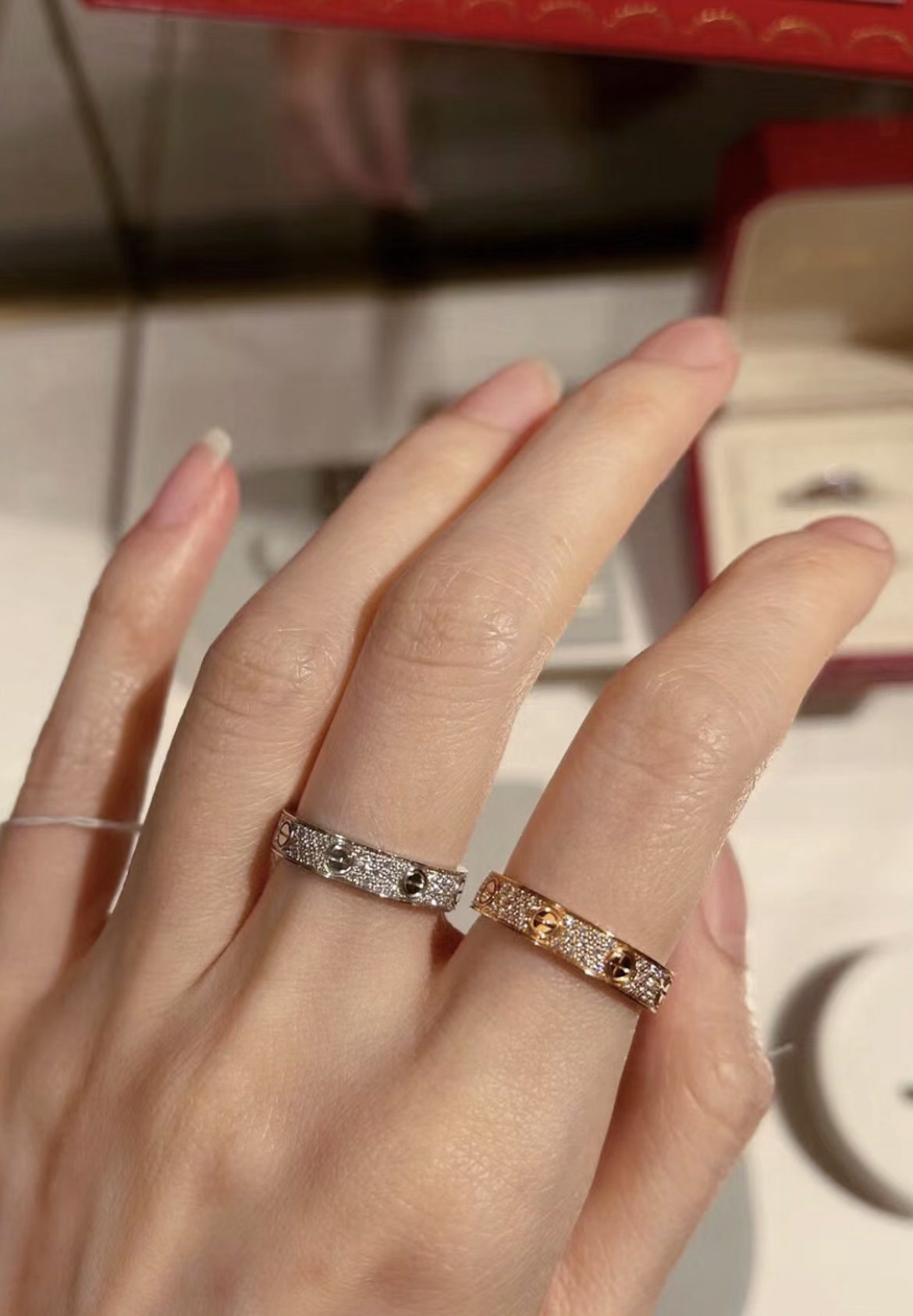 Cartier Star ring view 1