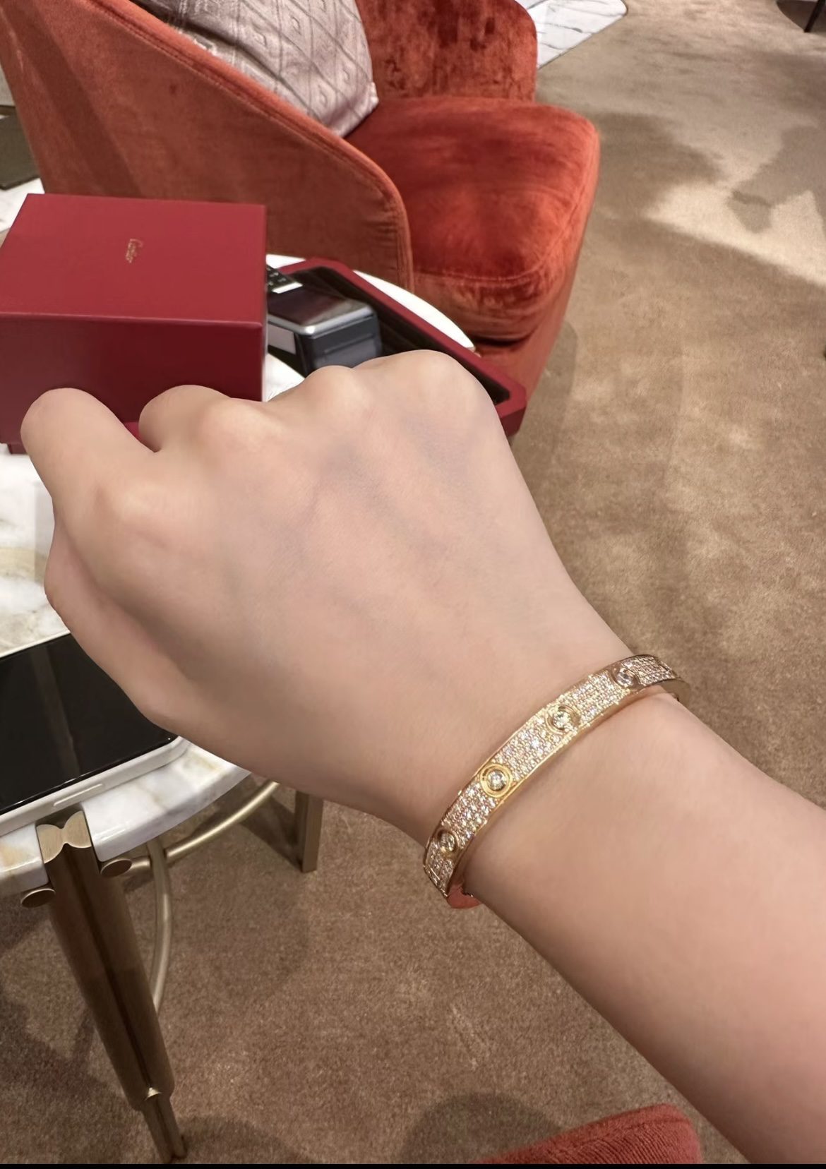 Cartier LOVE Bracelet view 1