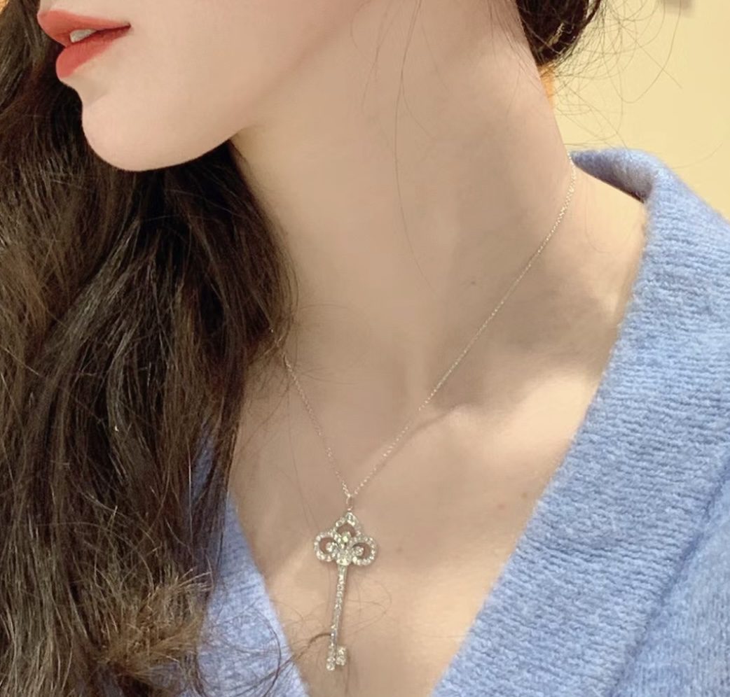 Tiffany & Co. Crown Key Pendant view 1