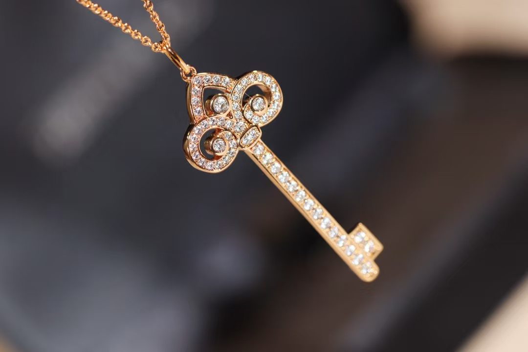 Tiffany & Co. Crown Key Pendant view 2