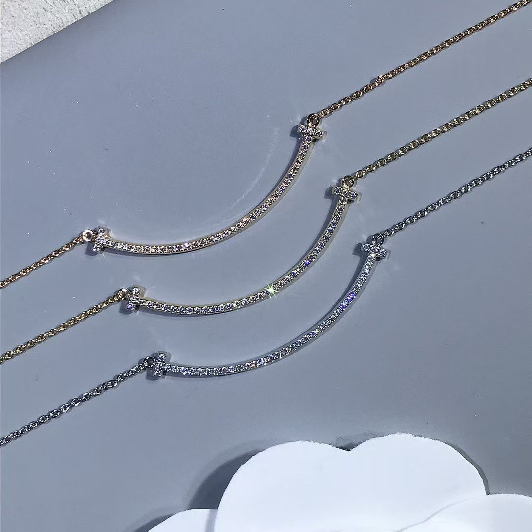 Tiffany & Co. T-Series smile necklace view 5