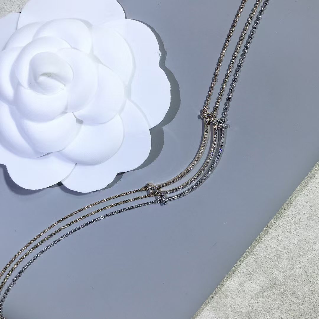 Tiffany & Co. T-Series smile necklace view 6