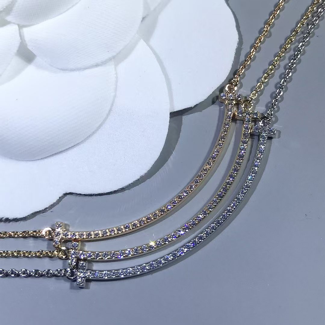 Tiffany & Co. T-Series smile necklace view 9