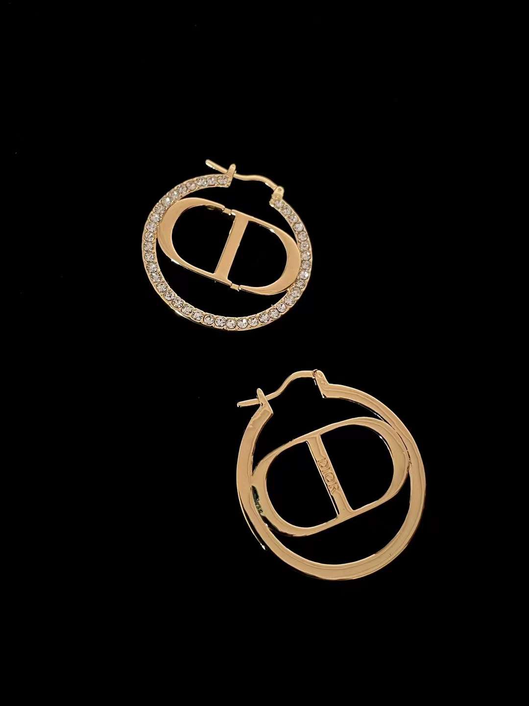 Dior Petit CD Earrings view 3