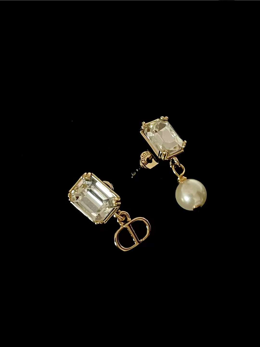 Dior Petit CD Earrings view 3