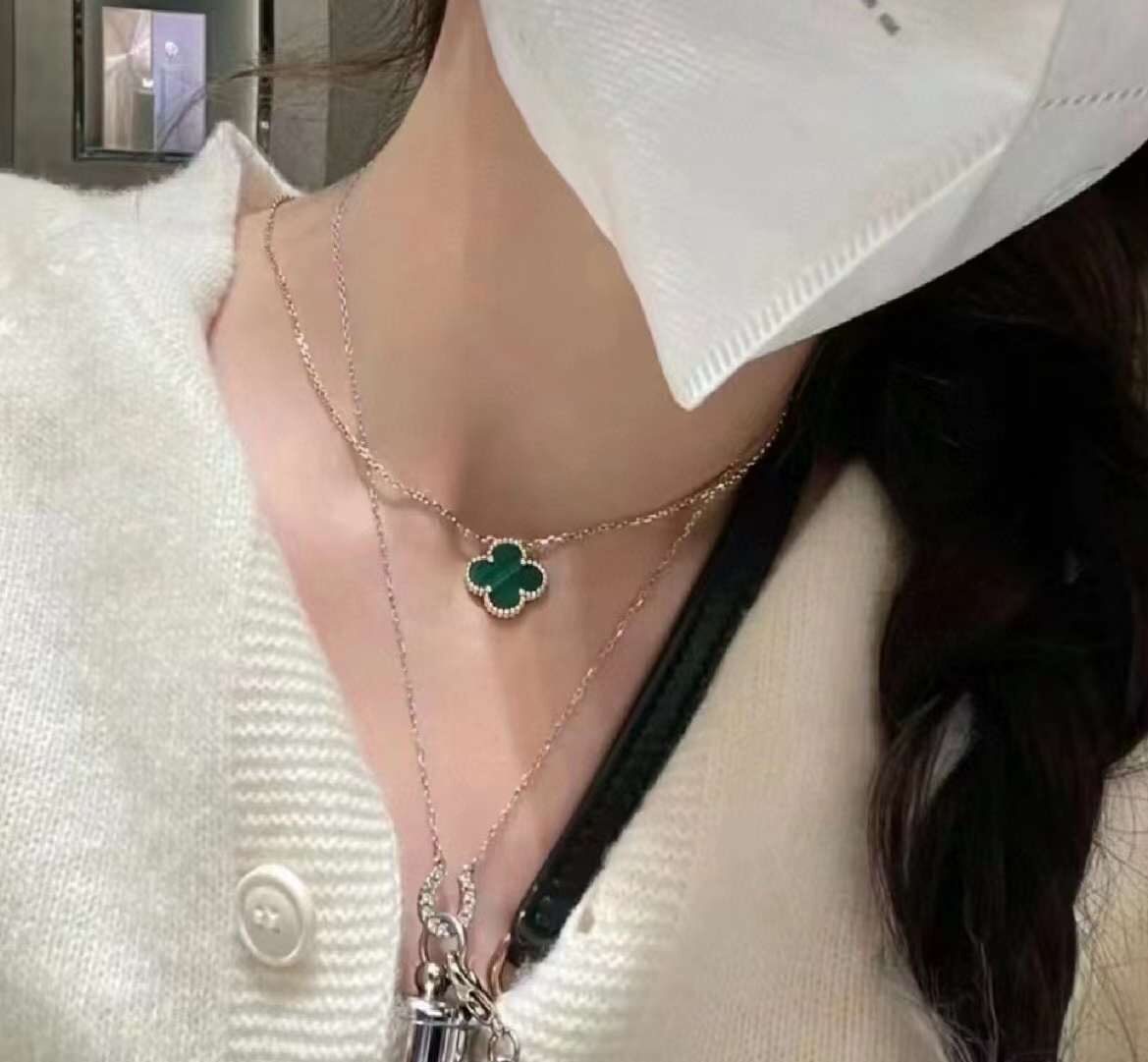 Fendi Vintage Alhambra pendant view 1