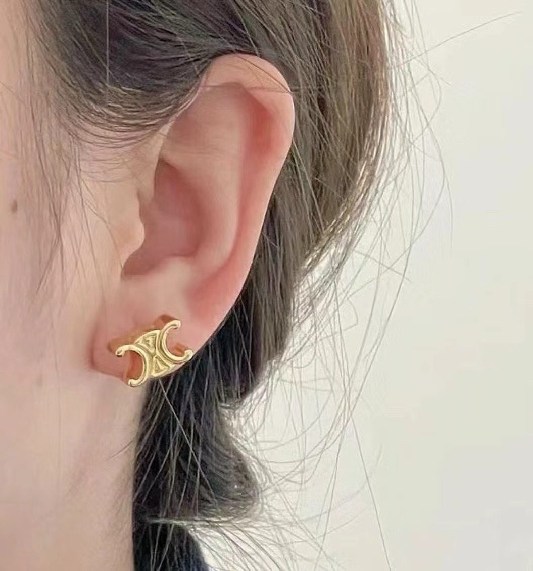 Celine stud earrings view 1