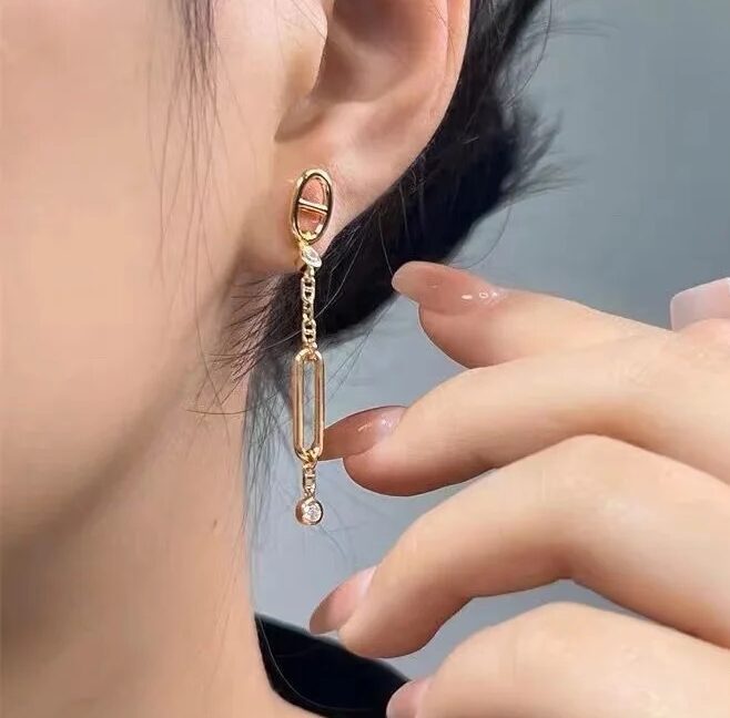 Hermès Chandra earrings view 1