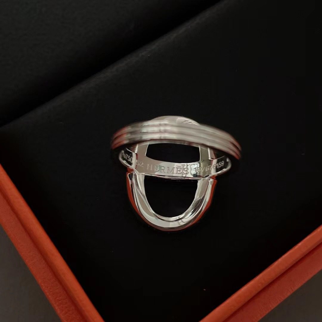 Hermès Bague Chaine D Ancre 24 Ring view 3