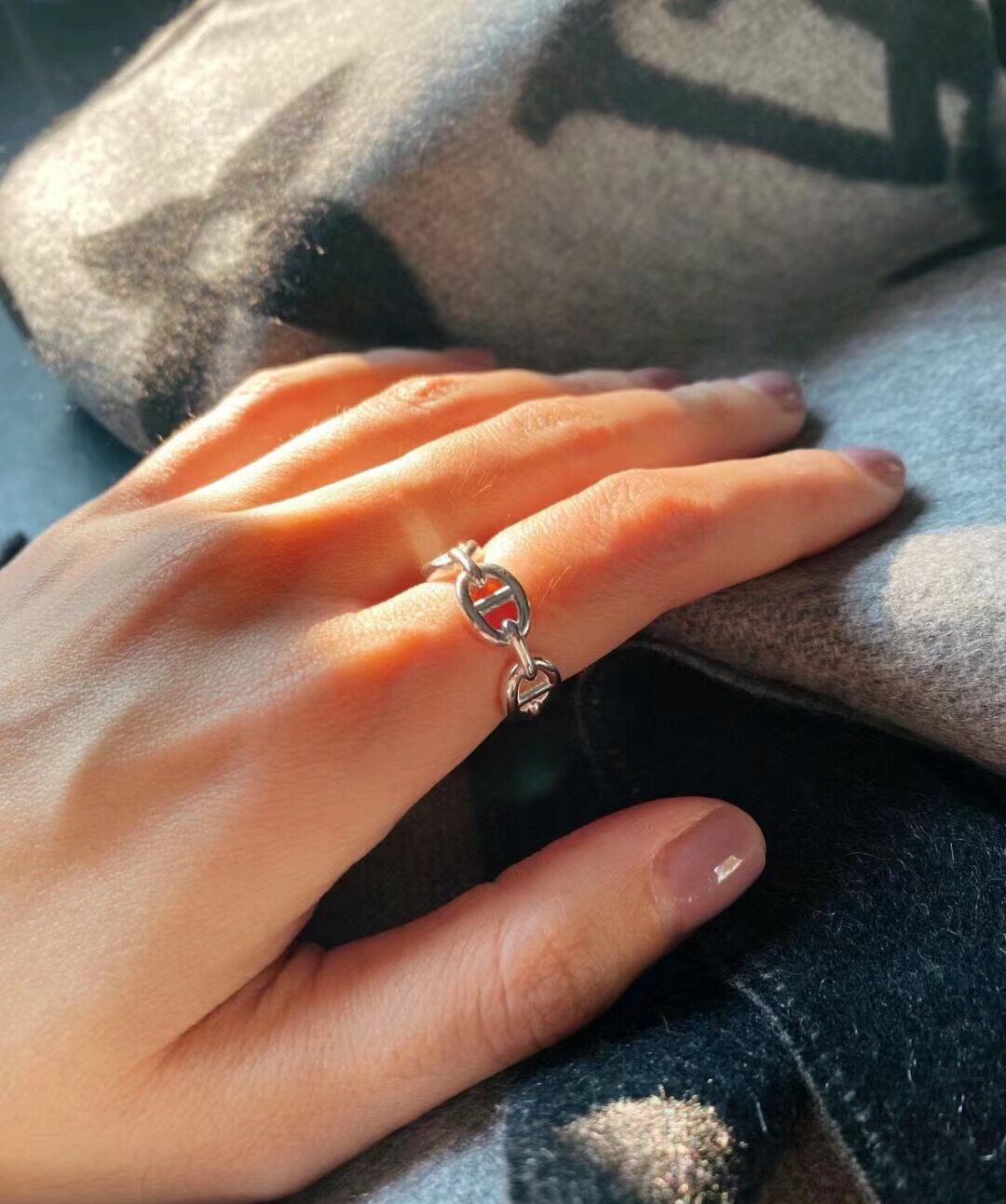 Hermès Chaine d’ancre Enchainee ring view 10