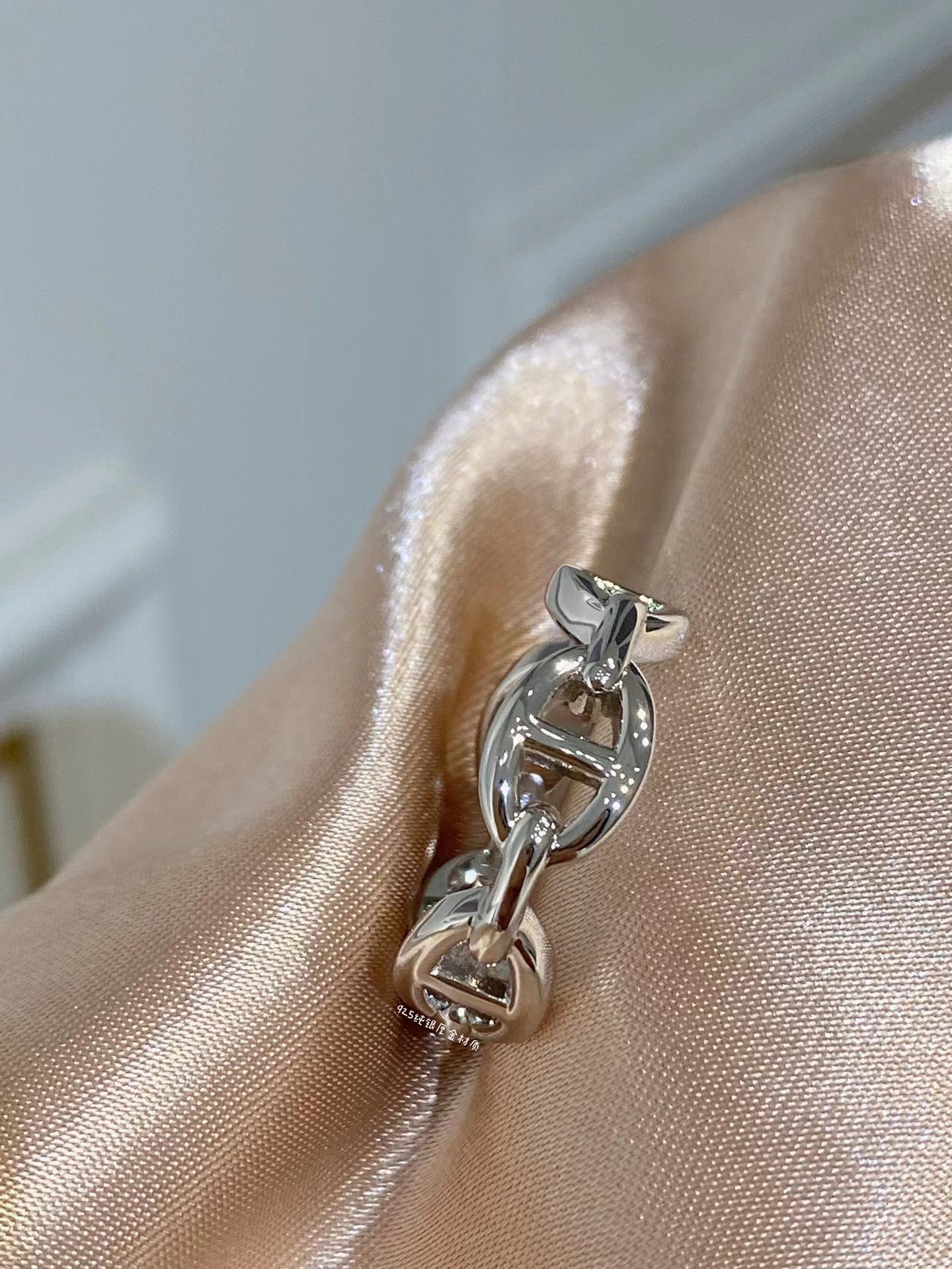 Hermès Chaine d’ancre Enchainee ring view 6
