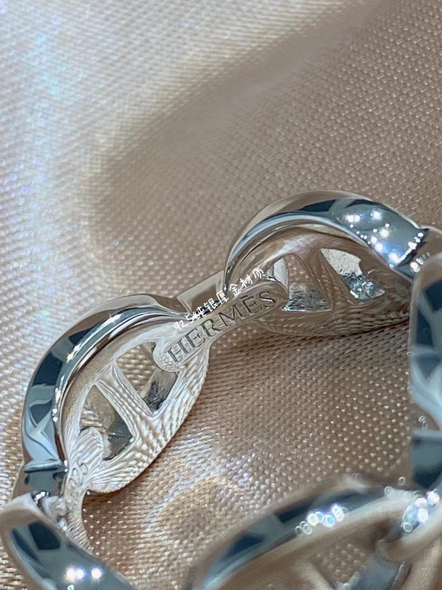 Hermès Chaine d’ancre Enchainee ring view 7