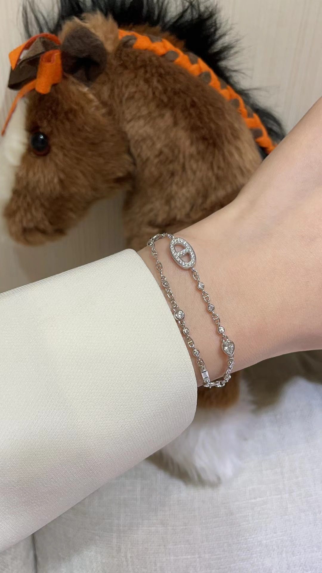 Hermès Chaine d’ancre Chaos Fancy bracelet view 1