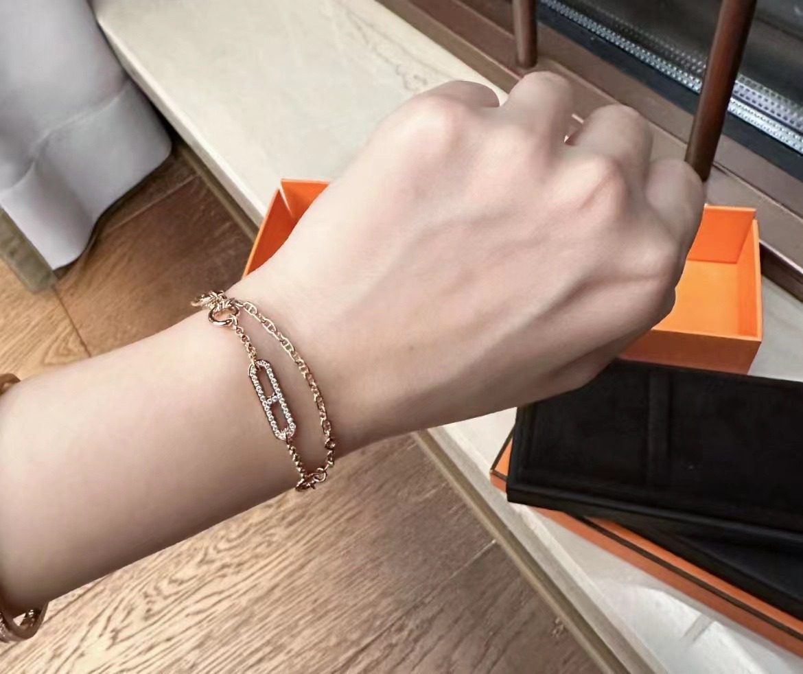 Hermès Ever Chaine d’ancre bracelet, small model view 1