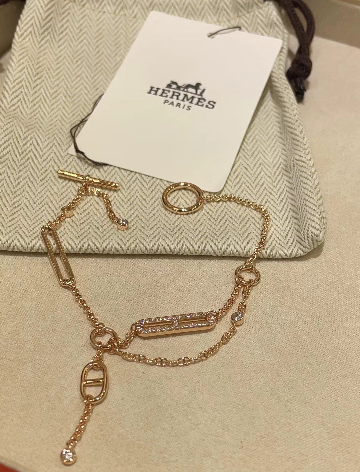 Hermès Ever Chaine d’ancre bracelet, small model view 5