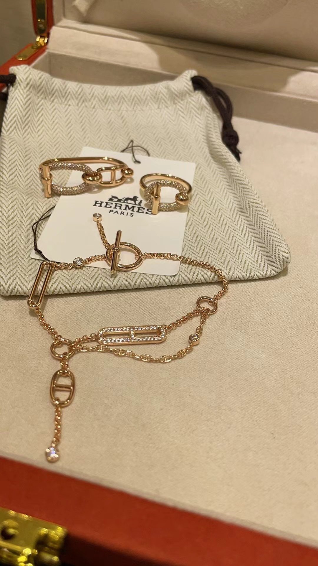 Hermès Ever Chaine d’ancre bracelet, small model view 7