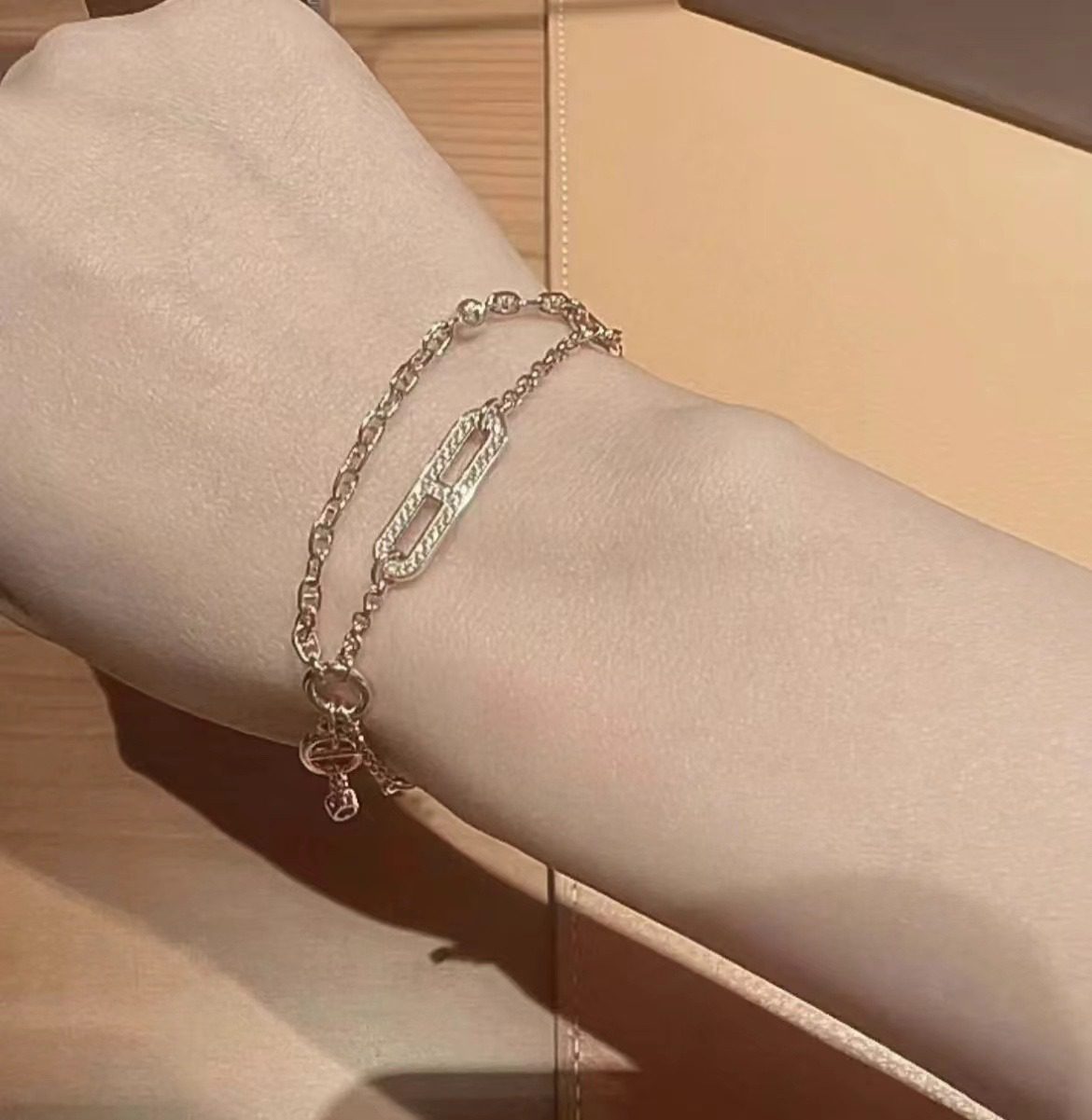 Hermès Ever Chaine d’ancre bracelet, small model view 9