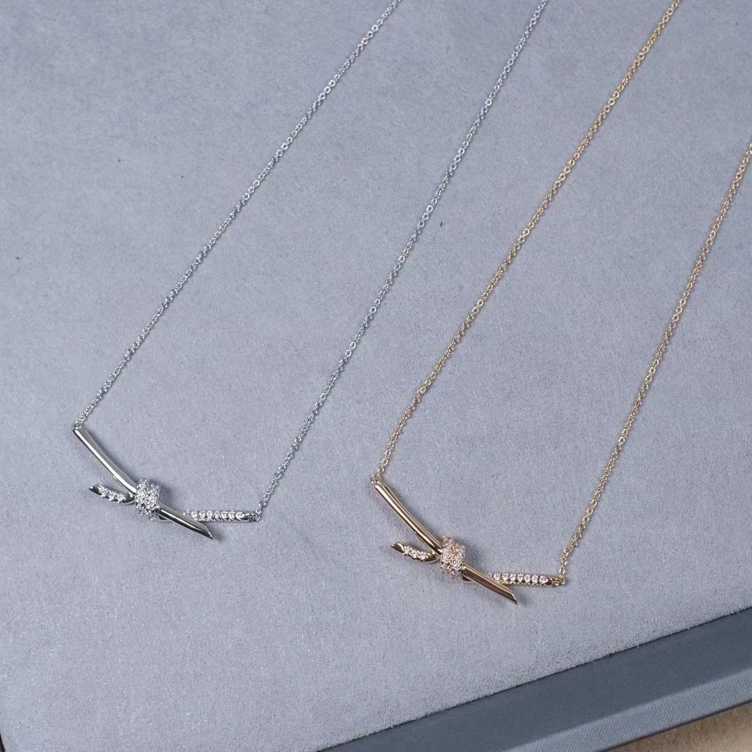 Tiffany & Co. knot necklace view 11