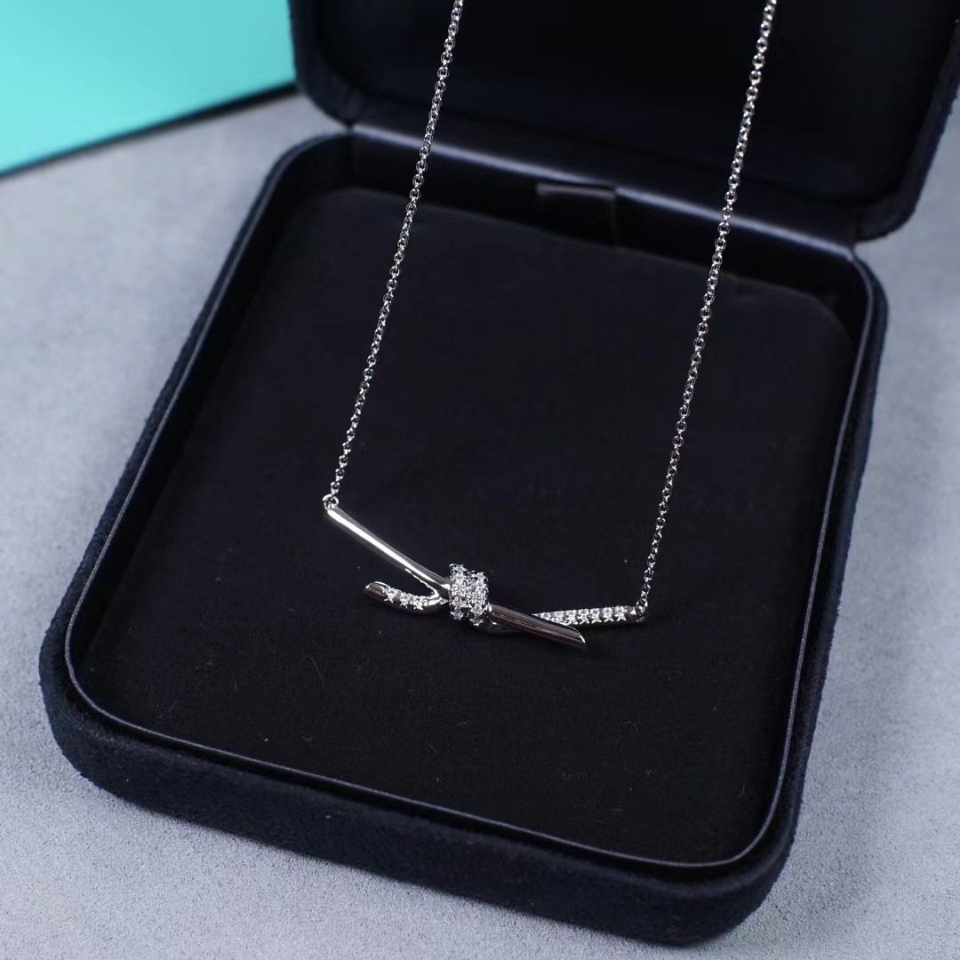 Tiffany & Co. knot necklace view 5